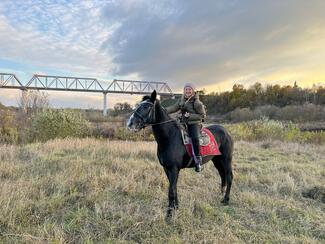 Лошадь Забава